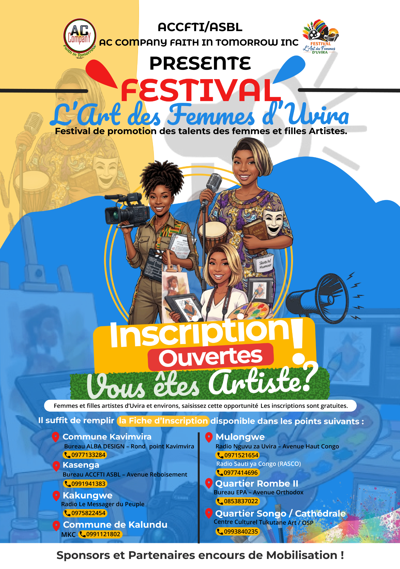 Les inscriptions sont ouvertes : vous êtes artiste ?